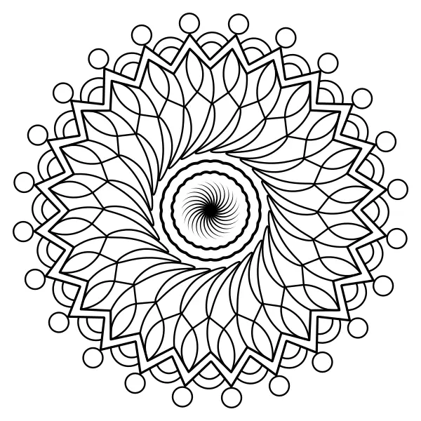 Mandala 2 | Desenhos para colorir online para crianças