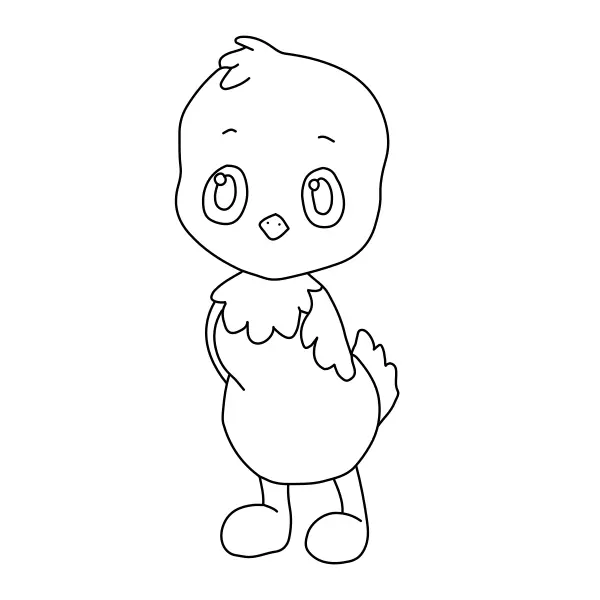 Pintinho | Desenhos para colorir online para crianças