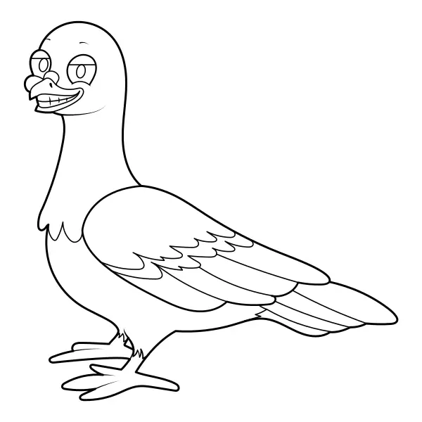 Pombo | Desenhos para colorir online para crianças