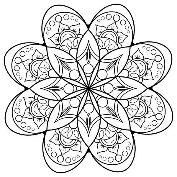Mandala 13 | Desenhos para colorir online para crianças