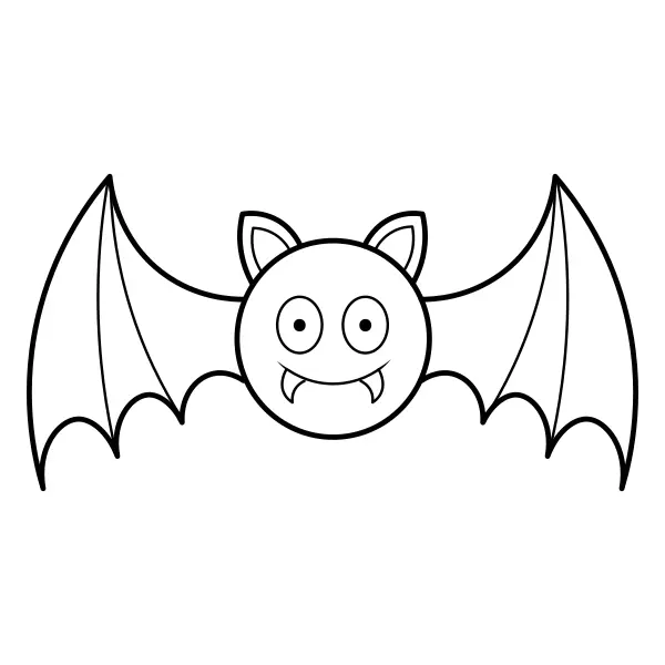 Morcego | Desenhos para colorir online para crianças