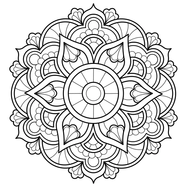 Mandala 11 | Desenhos para colorir online para crianças