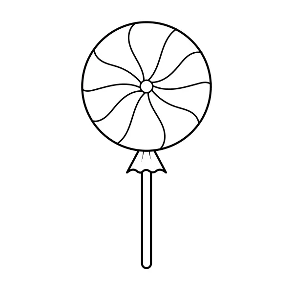 Chupeta | Desenhos para colorir online para crianças