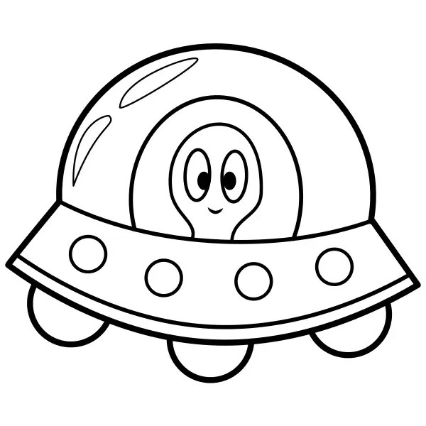 Extraterrestre | Desenhos para colorir online para crianças