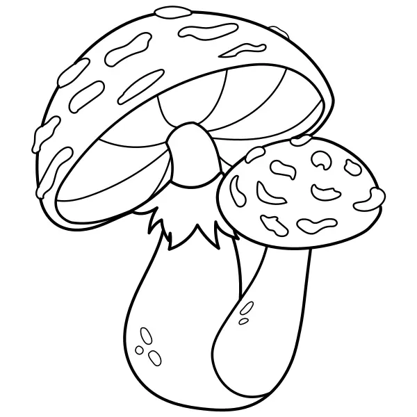 Amanitas | Desenhos para colorir online para crianças