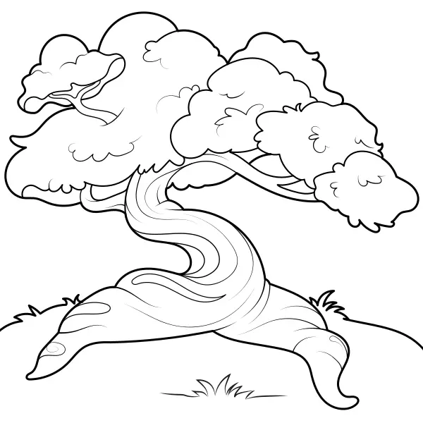 Árvore | Desenhos para colorir online para crianças