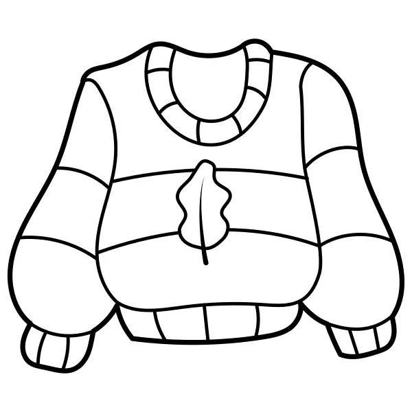 Camisola | Desenhos para colorir online para crianças