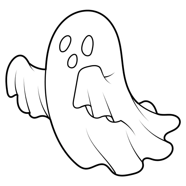 Fantasma | Desenhos para colorir online para crianças