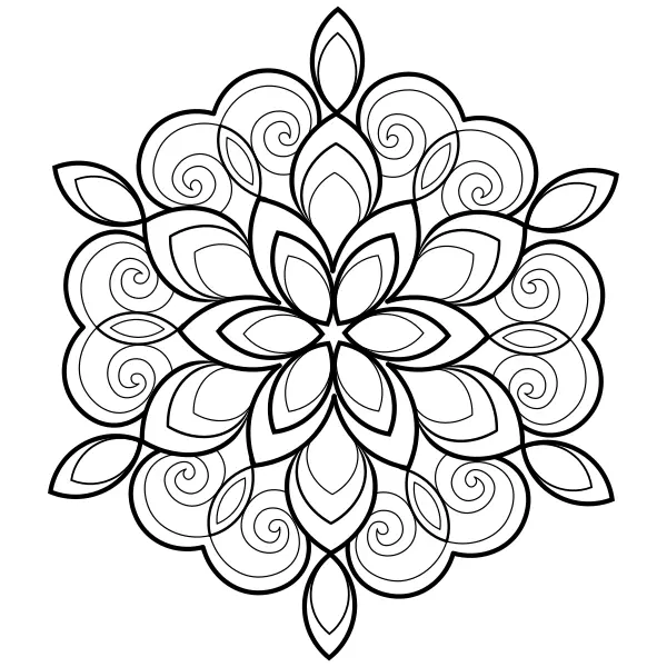 Mandala 17 | Desenhos para colorir online para crianças