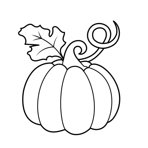 Abóbora | Desenhos para colorir online para crianças