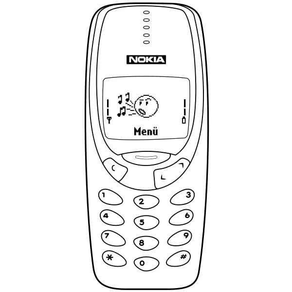 Nokia 3310 | Desenhos para colorir online para crianças