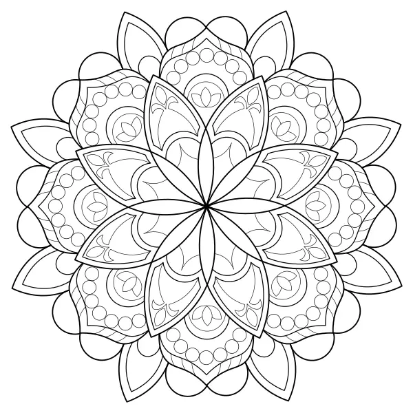Mandala 22 | Desenhos para colorir online para crianças