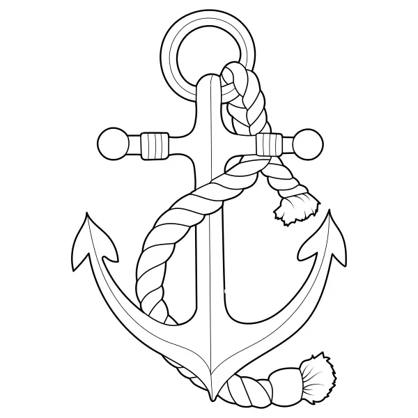 Âncora | Desenhos para colorir online para crianças