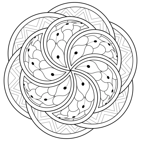 Mandala 24 | Desenhos para colorir online para crianças