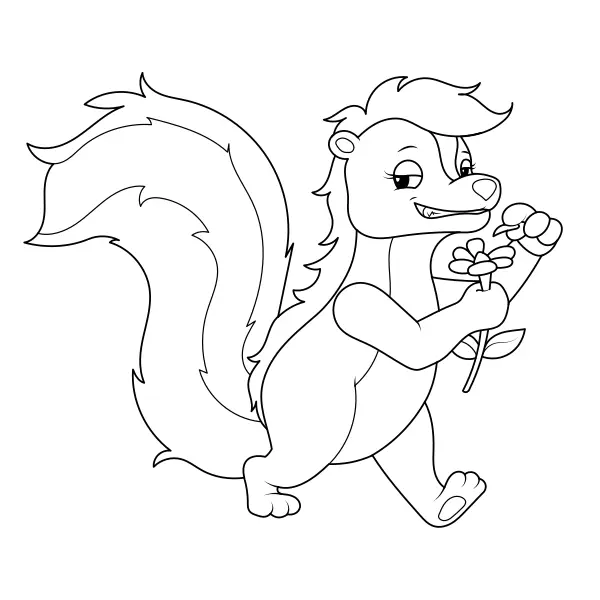 Skunk | Desenhos para colorir online para crianças