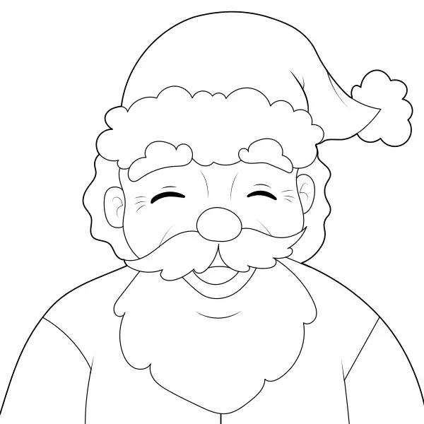 Papai Noel | Desenhos para colorir online para crianças