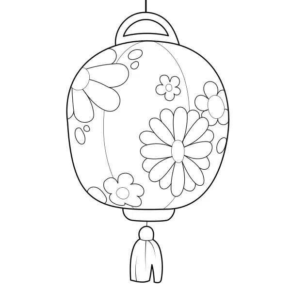 Lanterna | Desenhos para colorir online para crianças