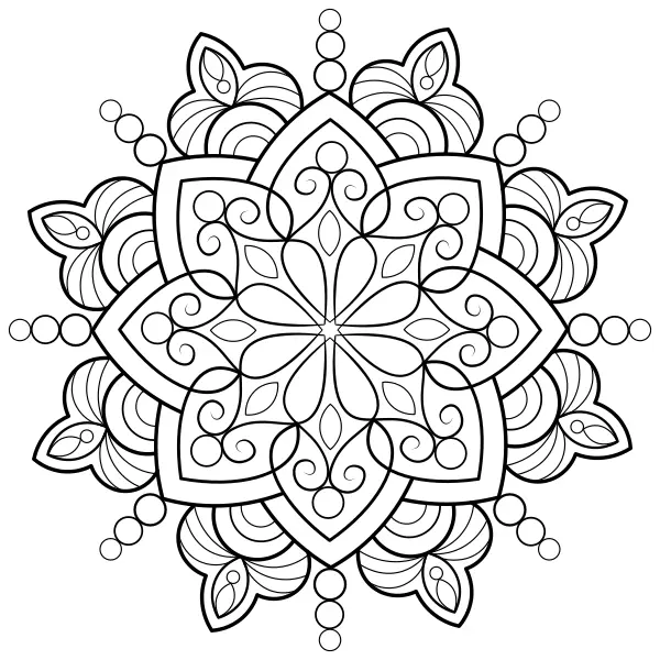 Mandala 26 | Desenhos para colorir online para crianças