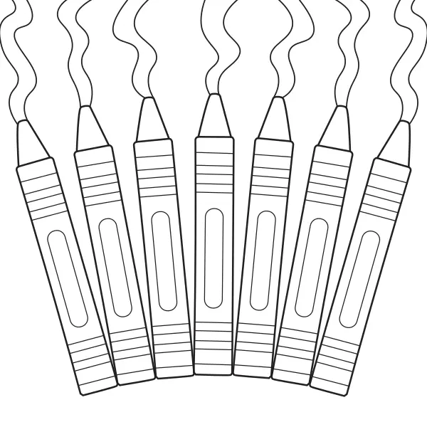 Lápis de cor | Desenhos para colorir online para crianças
