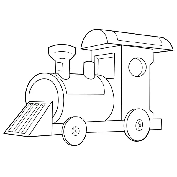 Locomotiva | Desenhos para colorir online para crianças
