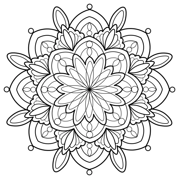 Mandala 29 | Desenhos para colorir online para crianças