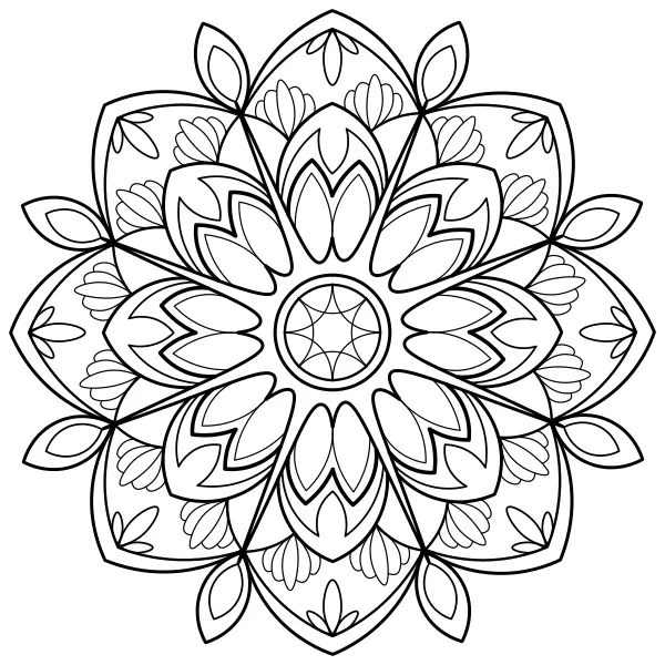 Mandala 30 | Desenhos para colorir online para crianças