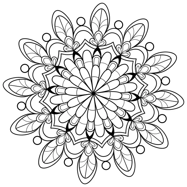 Mandala 32 | Desenhos para colorir online para crianças