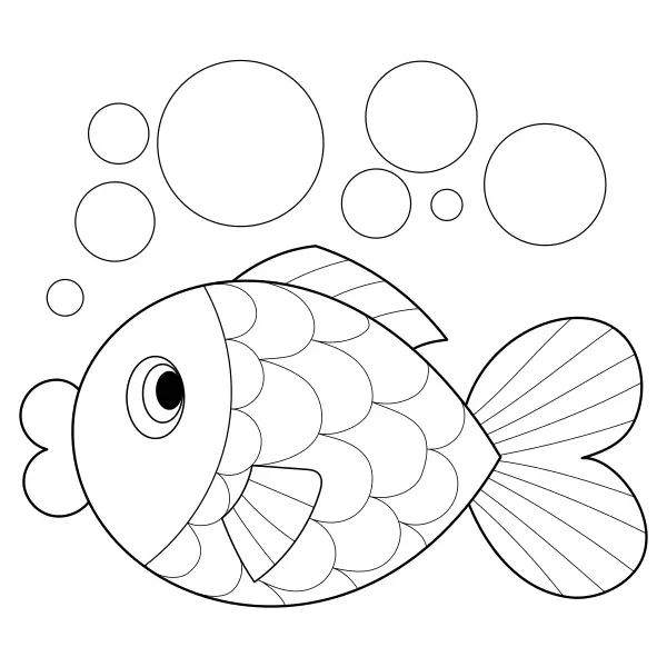 Peixe | Desenhos para colorir online para crianças