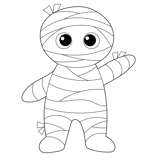 Múmia | Desenhos para colorir online para crianças