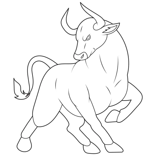Touro | Desenhos para colorir online para crianças