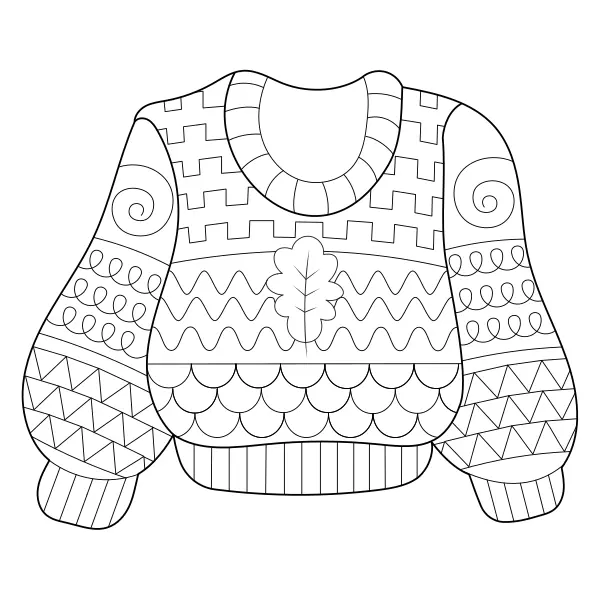 Camisola | Desenhos para colorir online para crianças