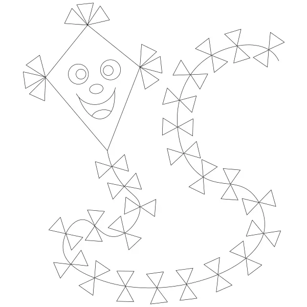 Šarkan | Desenhos para colorir online para crianças