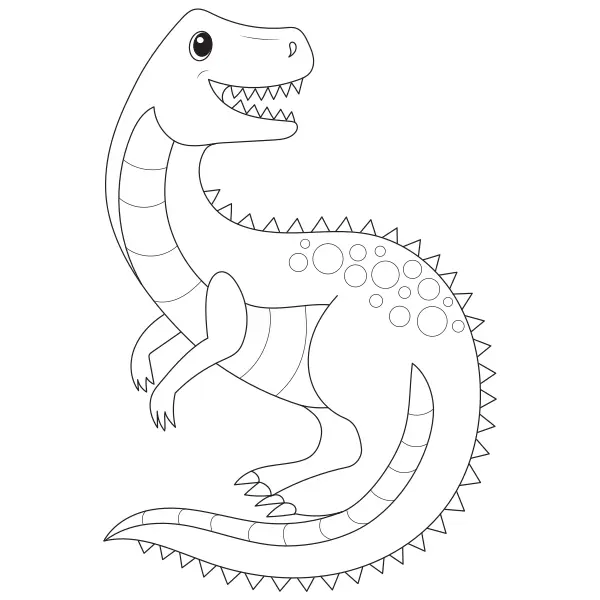 Dinossauro | Desenhos para colorir online para crianças