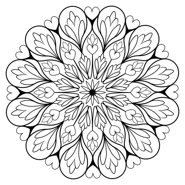 Mandala 40 | Desenhos para colorir online para crianças