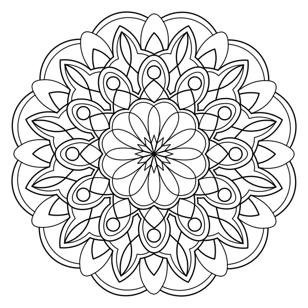 Mandala 41 | Desenhos para colorir online para crianças