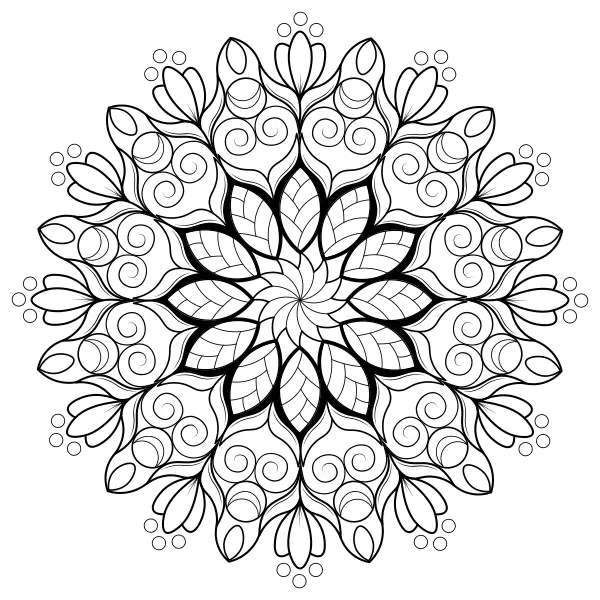 Mandala 46 | Desenhos para colorir online para crianças