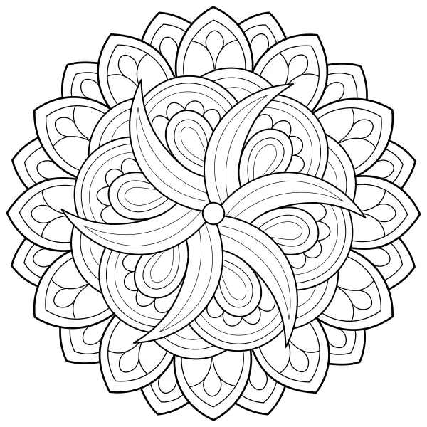 Mandala 56 | Desenhos para colorir online para crianças