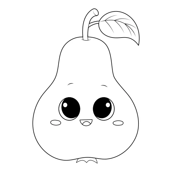 Pêra | Desenhos para colorir online para crianças
