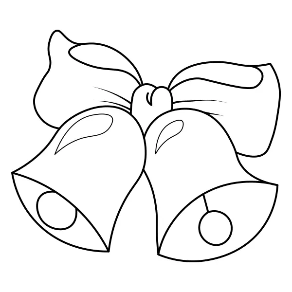 Sinos de Natal | Desenhos para colorir online para crianças