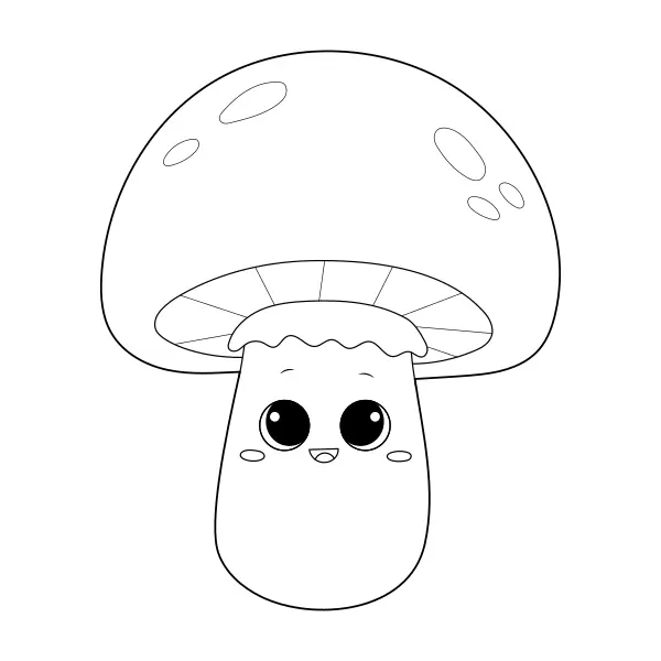 Cogumelo | Desenhos para colorir online para crianças