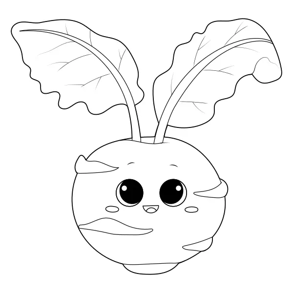 Kaleráb | Desenhos para colorir online para crianças