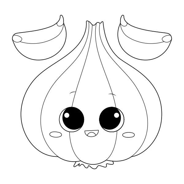 Alho | Desenhos para colorir online para crianças